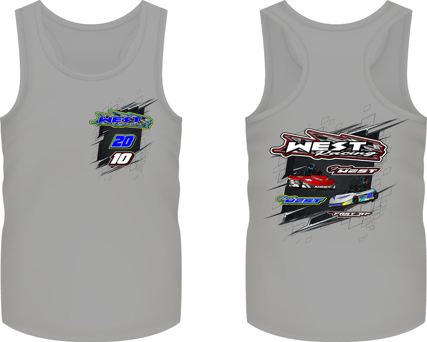 West Racing Tank