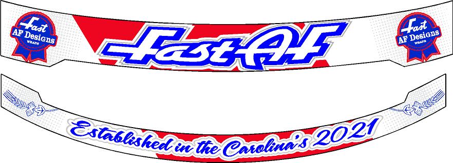 FastAF PBR Helmet Visor Strips